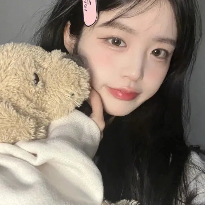一个女孩的眼泪